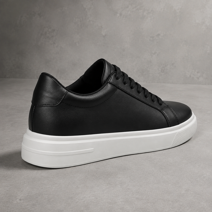 Sneaker Minimalista Negro +8cm