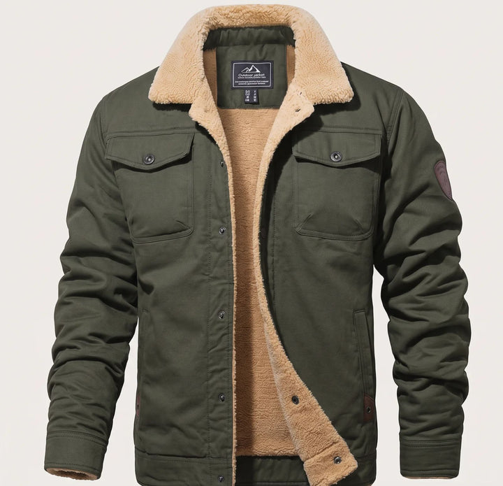 SAYU | Chaqueta Bomber de Forro Polar Casey