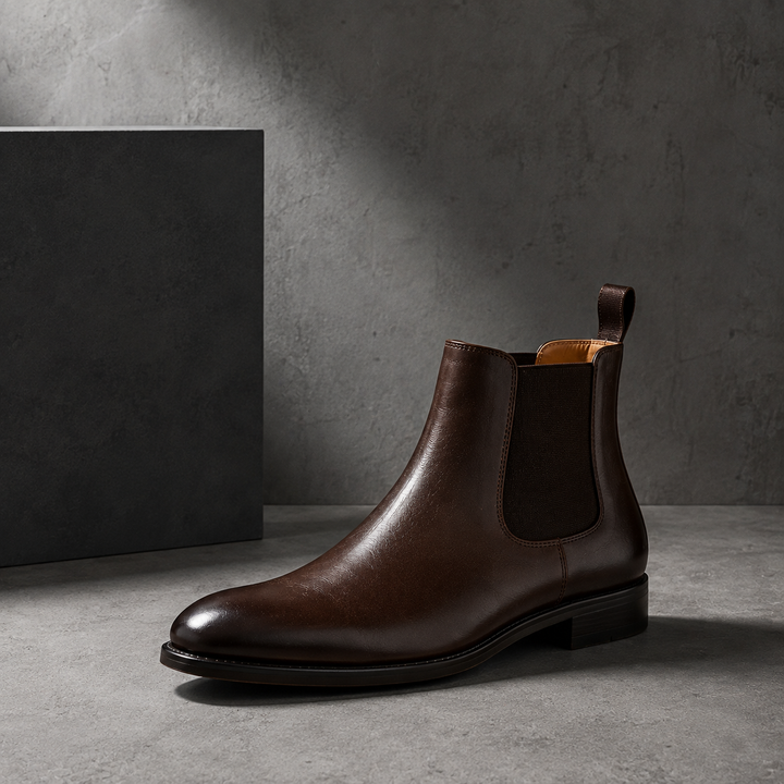 Chelsea Boot Marrón +8cm