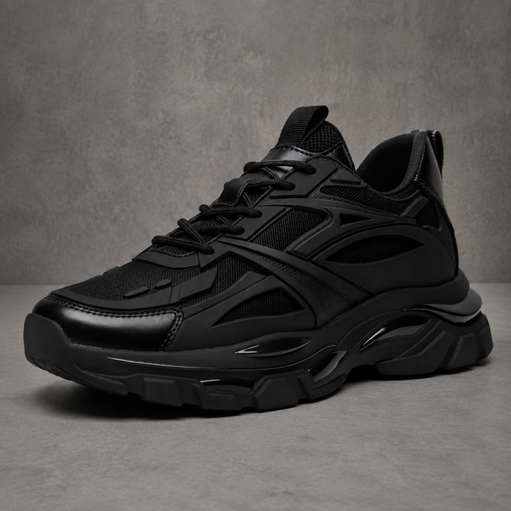 Sneaker Runner Negro +10cm