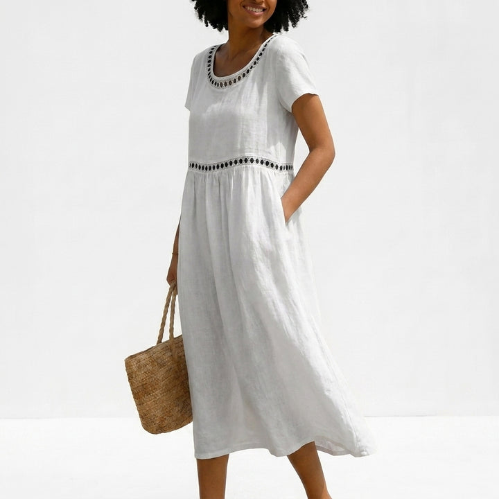 Livia | Vestido bordado