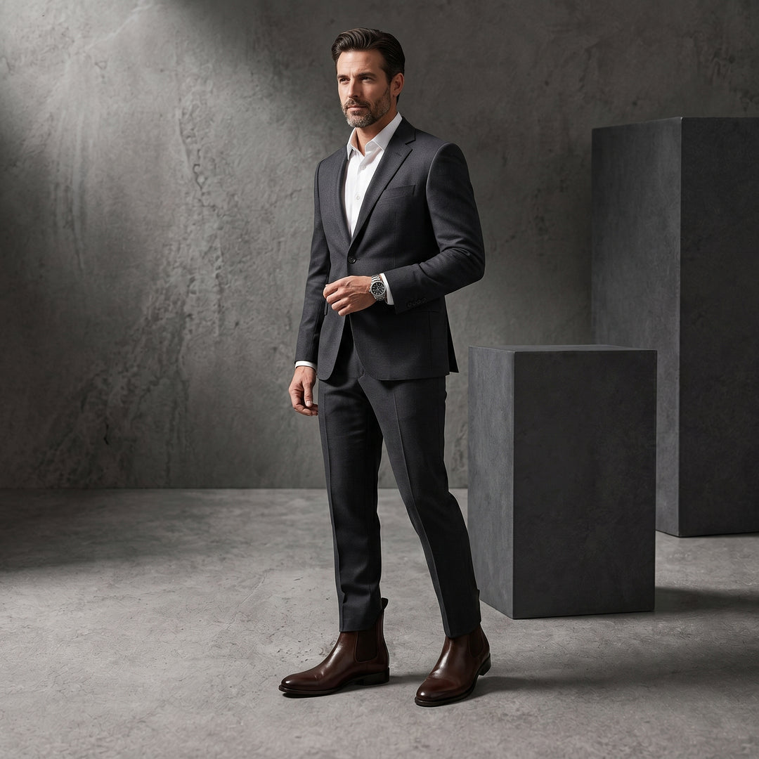 Chelsea Boot Marrón +8cm